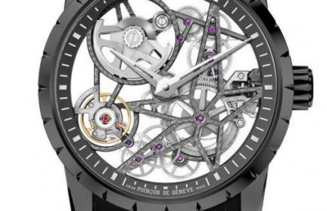 Roger Dubuis представляет обновленные часы Excalibur Skeleton Automatic